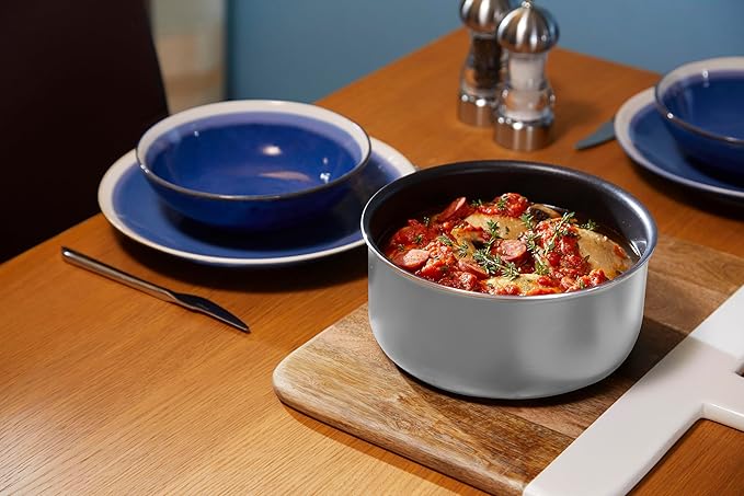 MasterClass Smart Space 3 Piece Non-Stick Induction Saucepan Set