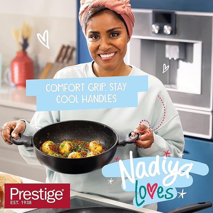 Nadiya x Prestige Nesting Cookware Set 4 Piece