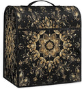 cfpolar Kitchen Aid Mixer Cover Compatible with 6-8 Quarts Bohemian Mandala Gold Stand Mixer Cover Kitchen Aid Mixers Accessories Appliance Organizer Bag Dust Covers with Zipper Pocket