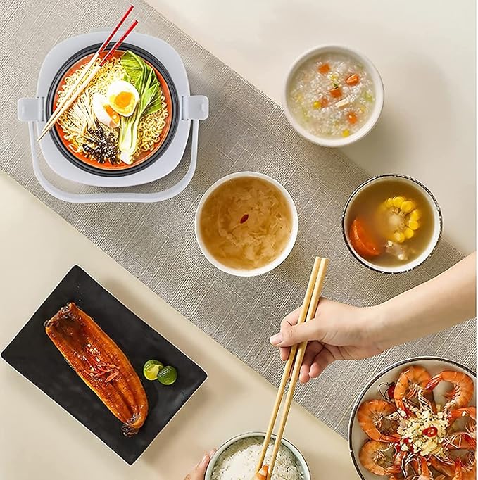 Mini Rice Cooker Household Small Multi-Function Rice Cooker One-Button Switch Automatic Heat Preservation for 1-2 People (B 1) (B 2)