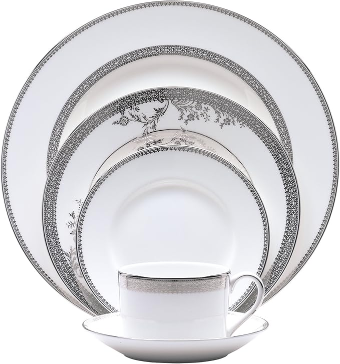 Vera Wang Wedgwood Vera Lace Five-Piece Place Setting
