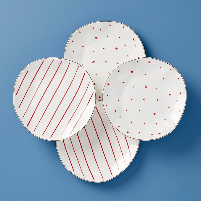 Lenox 896840 Garnet Bay Dessert Plates Set of 4