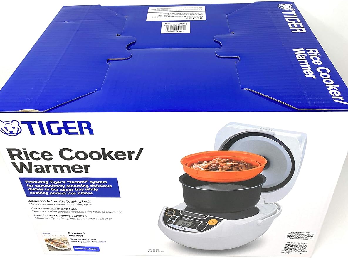 Tiger 5.5-Cup Micom Rice Cooker &amp Warmer &amp Steamer