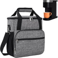 Coffee Maker Carring Bag for Keurig K-Slim/K-Express/K-Iced/Ninja PB041ST/Ninja PB051 Water Resistant Carry Case for Travel Grey