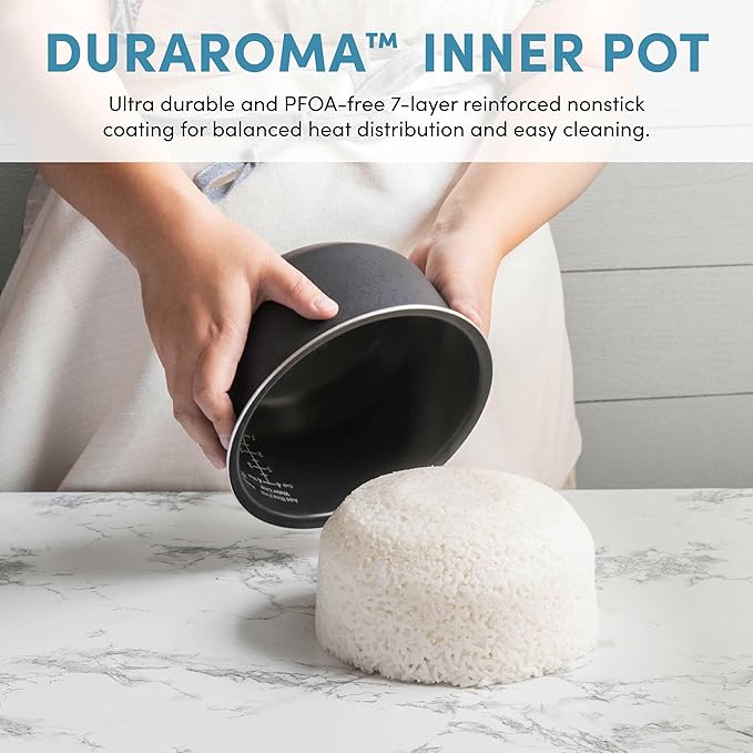 Aroma Housewares Professional 8-Cups (Cooked) / 2Qt. 360° Induction Rice Cooker &amp Multicooker (ARC-7604) White