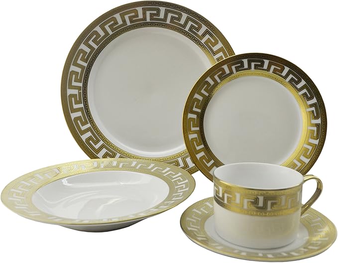 Three Star YL7600 Dinnerware Sets Gold