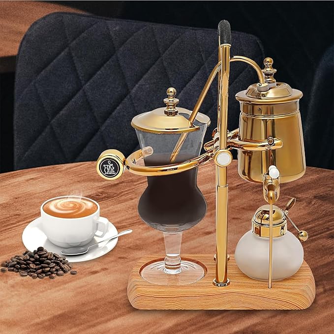 Belgian Belgium Balance Siphon Coffee Maker Luxury Royal Belgium Coffee Maker Coffee Siphon Brewer for Coffee