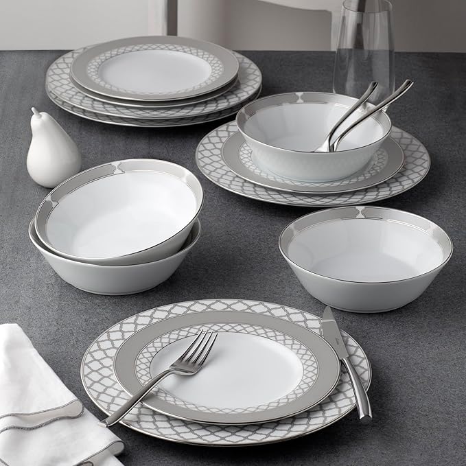 Noritake Eternal Palace 12-Piece Dinnerware Set Service for 4