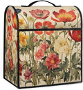 cfpolar Kitchen Aid Mixer Cover Compatible with 6-8 Quarts Beautiful Flower Plant Leaves Stand Mixer Cover Kitchen Aid Mixers Accessories Appliance Organizer Bag Dust Covers with Zipper Pocket