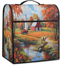 cfpolar Kitchen Aid Mixer Cover Compatible with 6-8 Quarts Fall Pumpkin Truck Horse Farm Stand Mixer Cover Kitchen Aid Mixers Accessories Appliance Organizer Bag Dust Covers with Zipper Pocket