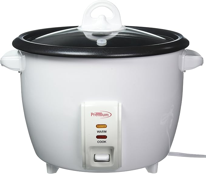 Premium PRC1835 10 Cup Rice Cooker White