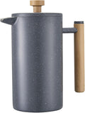 34 oz Stainless Steel French Press Coffee Maker Double Wall Insulated for Hot &amp Cold Brew with Precision Filter for Grounds-Free Coffee and Tea Dishwasher Safe