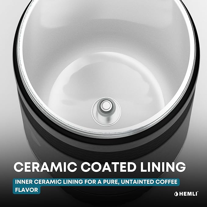 Nitro Cold Brew Coffee Maker 12 oz Ceramic-Lined Tritan Cup Pressure Gauge Stores 3 Nitrogen Gas Bulbs Custom Designed for Cold Brew and Nitro Drinks