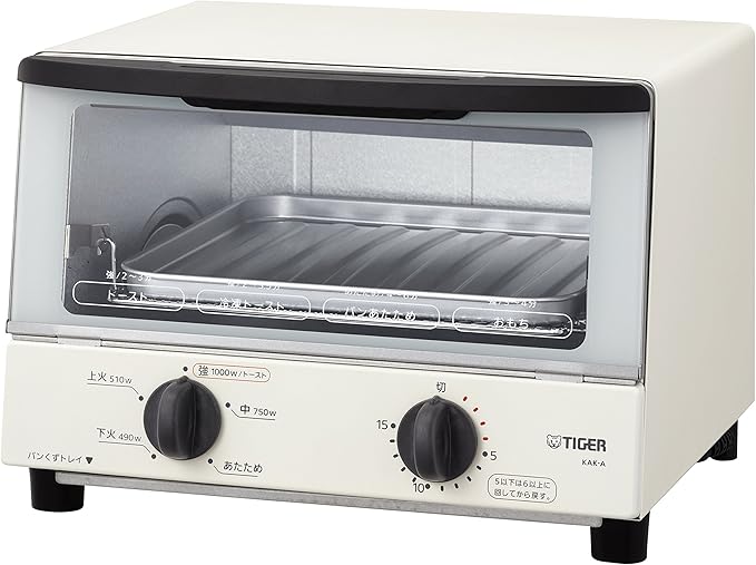 TIGER Toaster OvenYAKITATE KAK-A100-W (White)【Japan Domestic genuine products】