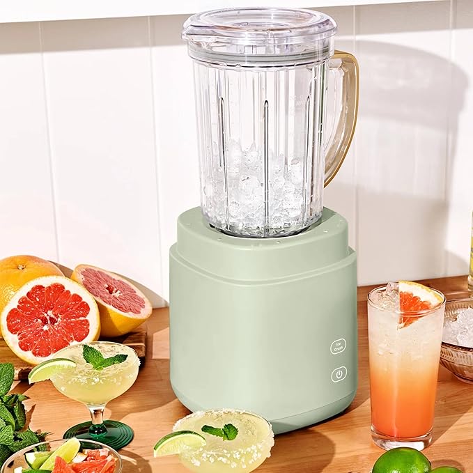 3-in-1 Kitchen Appliance System with Blender Food Processor and Personal Cup (Sage Green)