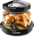 Nuwave Pro Plus 2 Infra-Red Oven Countertop Convection Cook Fresh or Frozen No Defrosting or Preheating Cook Healthy 360 Surround Heat Adjustable Temps 100 Presets 50 Memory Tough Power Dome