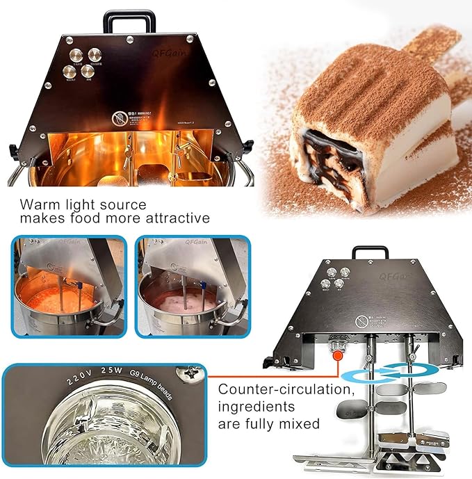 Automatic Blender Stand Mixer Stainless Steel Filling Maker Hot Pot Base Soup Blender Jam Blender Food Processor