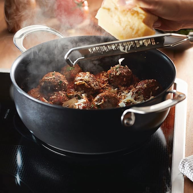 Anolon X Cookware/Pots and Pans Set 8 Piece Dark Gray