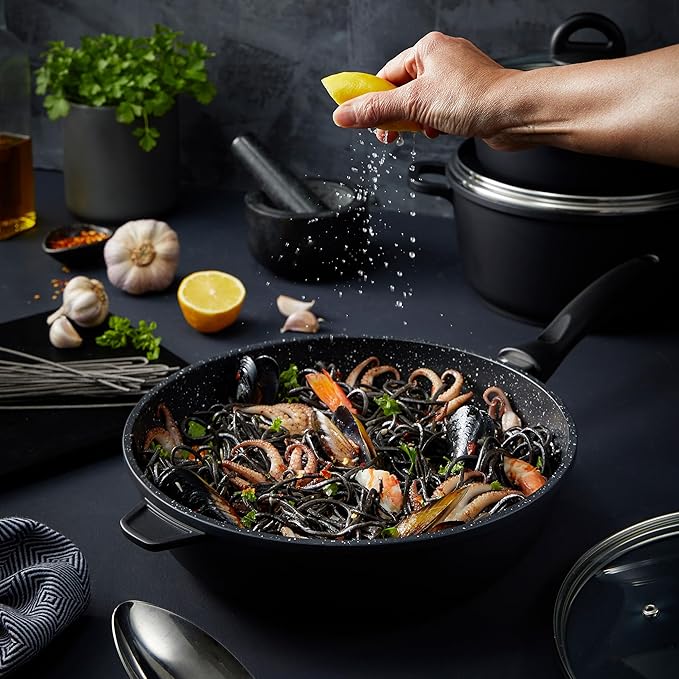 Cuisine::pro Stone Cookware Set Non-Stick Toxin-Free 9 Piece