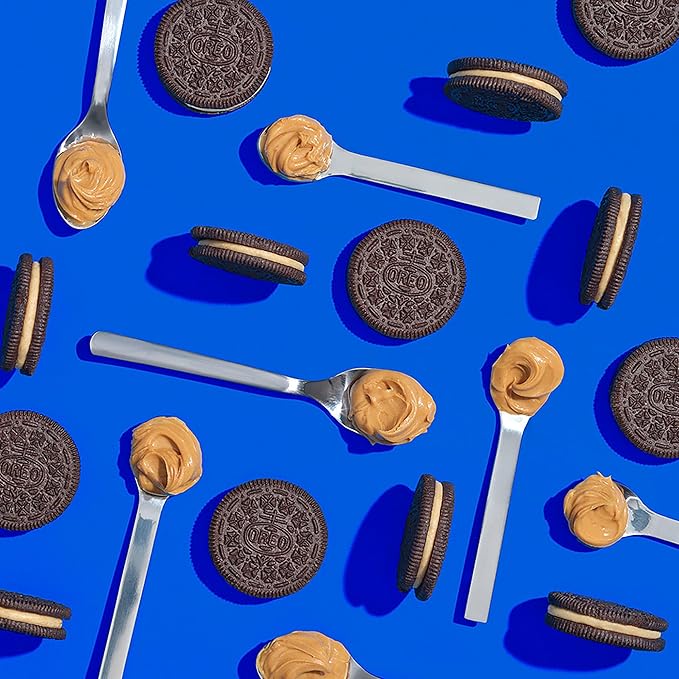 OREO Peanut Butter Creme Chocolate Sandwich Cookies Family Size 17 oz