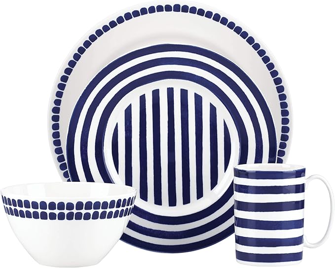 Kate Spade New York Charlotte Street North 4-piece Set 5.5 LB Blue