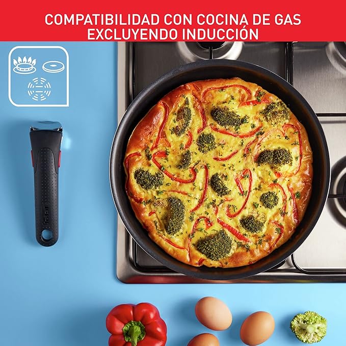 Tefal Ingenio Easy ON Non-Stick 20 piece Pan Set 22&amp24&amp26&amp28 cm Frying Pans 16&amp18&amp20 cm Saucepans 24 cm Sautepan 16&amp18&amp20 cm Lids Draining Lid Anti-Splatter Lid 5 Ut