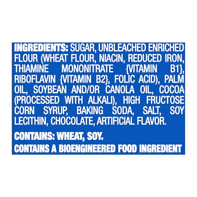 OREO Double Stuf Chocolate Sandwich Cookies King Size 10 Snack Packs (8 Cookies Per Pack)
