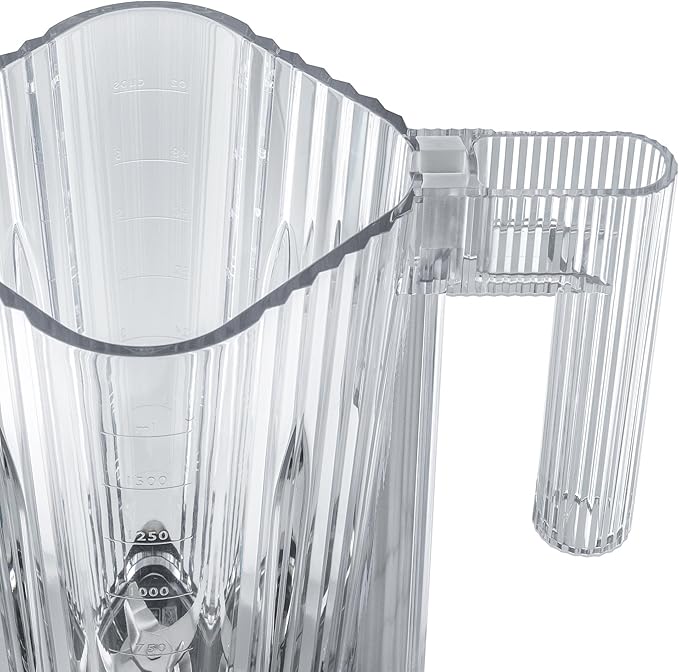 Alessi Plissé MDL09B/USA - Blender in Thermoplastic Resin Graduated Pitcher in PCTG US Plug 700W Black