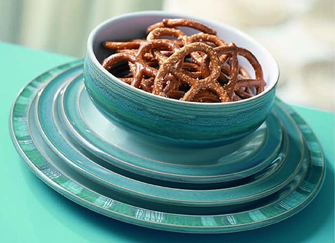 Denby Azure Salad Plates Set of 4
