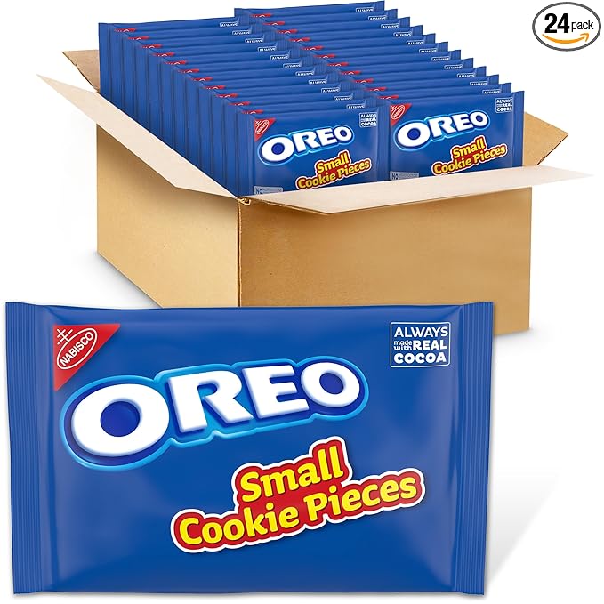 OREO Chocolate Sandwich Cookies Small Cookie Pieces 24 - 1 lb Bags