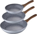 SAN IGNACIO PK2026 Set 3 Pans 22/26/28 Daimiel Forged Aluminum Induction Multicoloured