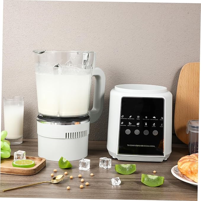 110v Smoothies Blender Fruit Juicer High Speed Electric Blender Capacity Food Processor Non-stick Jar Self-cleaning Feature Low Noise Touch Display for Kitchen