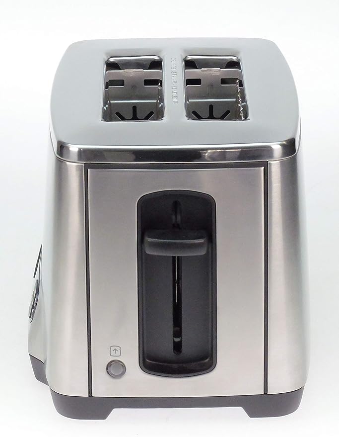 Caso Design Inox 2 Two-Slice Toaster with Wire Warming Basket Attachment 12778