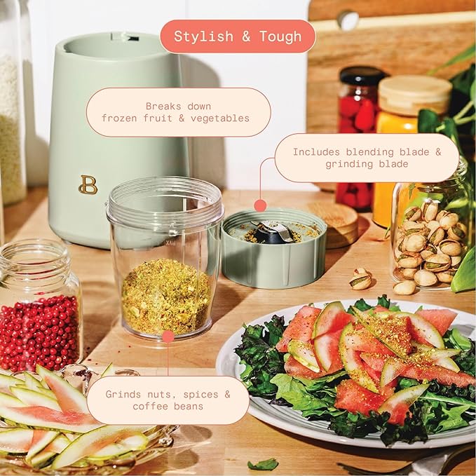 Countertop Blender with 48 oz Multiple Speeds and Pulse Function for Smoothies Frozen Drinks &amp More