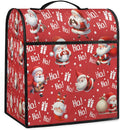cfpolar Kitchen Aid Mixer Cover Compatible with 6-8 Quarts Cute Santa Claus Hat Xmas Stand Mixer Cover Kitchen Aid Mixers Accessories Appliance Organizer Bag Dust Covers with Zipper Pocket