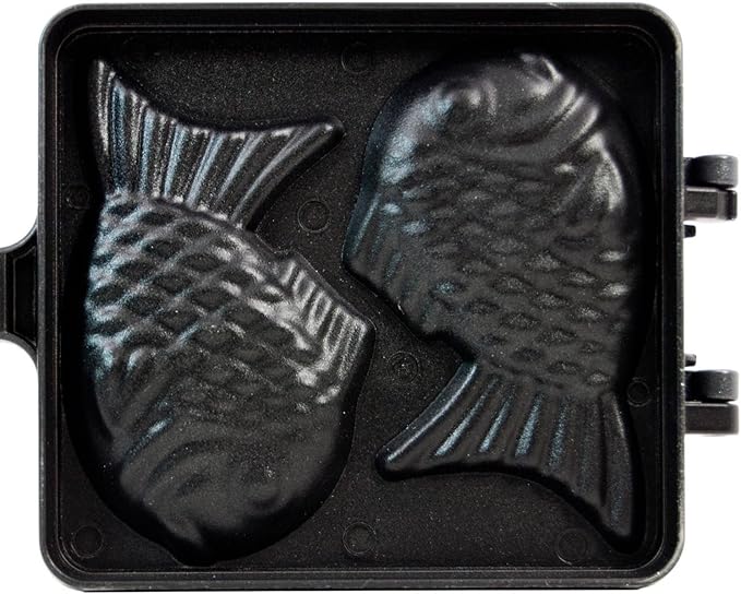 COOKKING - Taiyaki Japanese Fish-shaped Pancake Double Pan Made in Korea
