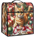 cfpolar Kitchen Aid Mixer Cover Compatible with 6-8 Quarts Christmas Ball Cat Xmas Stand Mixer Cover Kitchen Aid Mixers Accessories Appliance Organizer Bag Dust Covers with Zipper Pocket