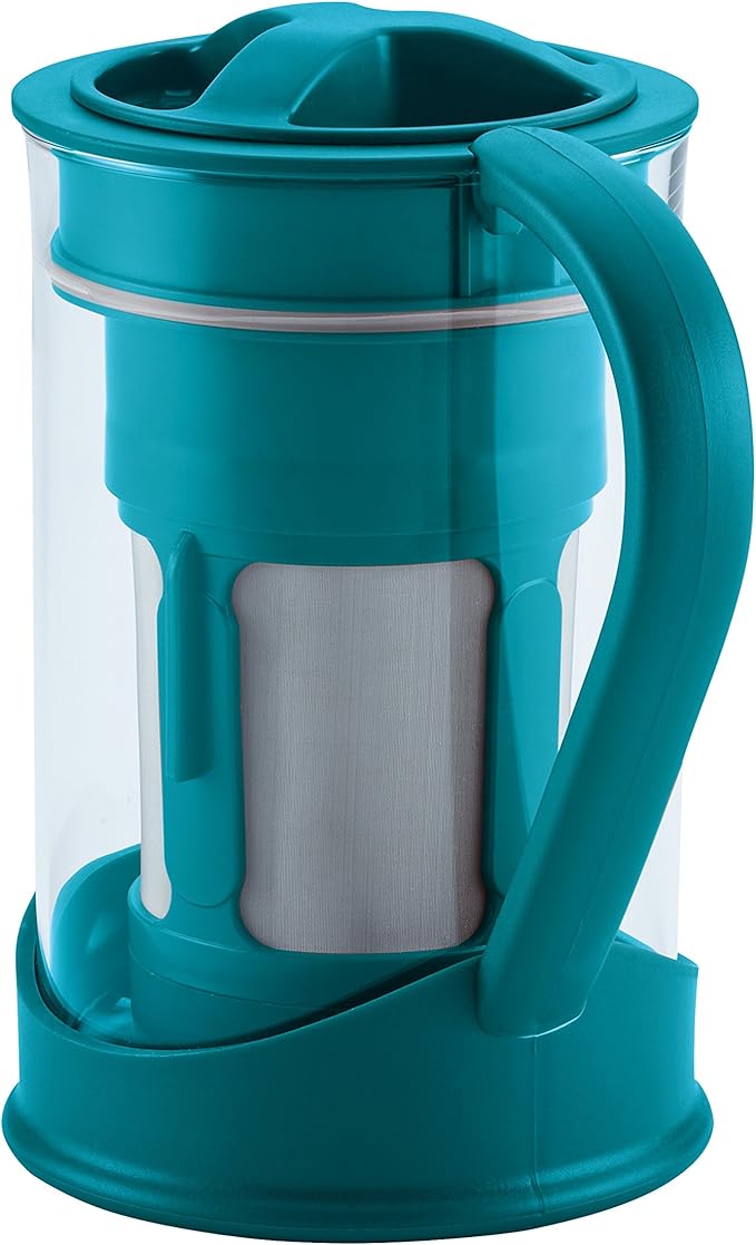 BonJour 50.7oz Cold Brew Coffee Maker Aqua