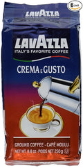 Lavazza Crema e Gusto Espresso 8.8oz(Pack of 6)