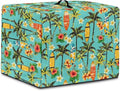 Tropical Tree Easy to Store Juicer Cover – Blender Dust Cover for Home Kitchen Fits Most Stand Mixers Machine Washable Stylish Floral Print Protects from Dust