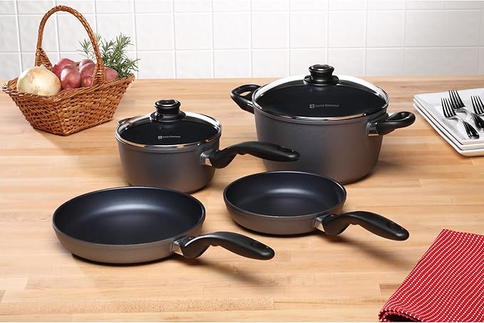 6 Piece Set Kitchen Kit Black
