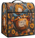 cfpolar Kitchen Aid Mixer Cover Compatible with 6-8 Quarts Pumpkin Fall Scarecrow Stand Mixer Cover Kitchen Aid Mixers Accessories Appliance Organizer Bag Dust Covers with Zipper Pocket