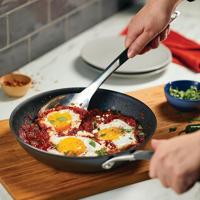 Circulon A1 Series with ScratchDefense Technology Nonstick Induction Frying Pan/Skillet 10 Inch Graphite