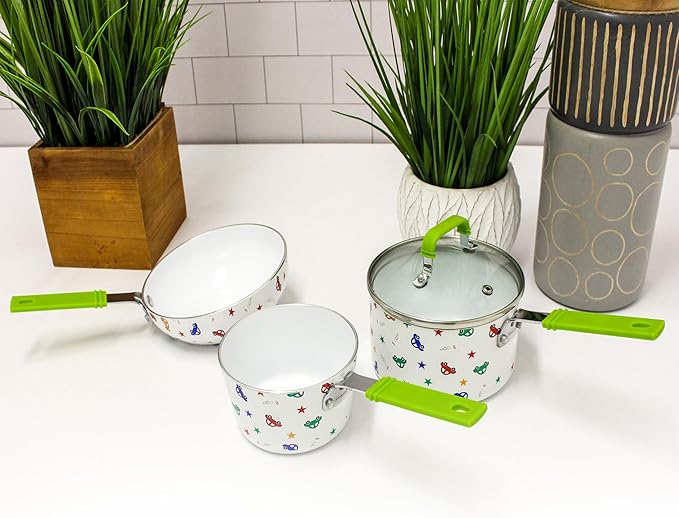 BergHOFF Children's Line Cookware Set-Boys Multicolored