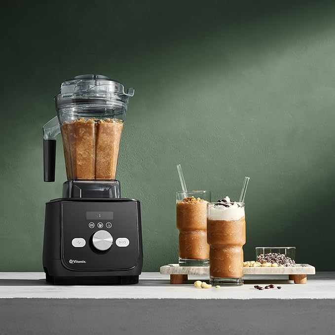 Vitamix Ascent X5 Blender with 10 Blending Programs Self-Cleaning Program Professional-Grade Blender for Smoothies Soups and More Stainless-Steel Blades 48 Oz Container Shadow Black