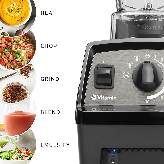 Vitamix Propel 510 Blender with Simply Smoothies Cookbook 3 Preset Blending Programs Professional-Grade 48-oz Container Emerald