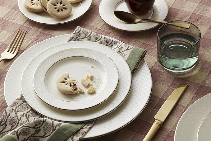 Lenox Venetian Lace 5 Piece Place Setting 5-Piece Place Setting Lenox Venetian Lace Fine DinnerwareWhite