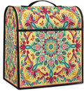 cfpolar Kitchen Aid Mixer Cover Compatible with 6-8 Quarts Mandala Art Flowers Stand Mixer Cover Kitchen Aid Mixers Accessories Appliance Organizer Bag Dust Covers with Zipper Pocket