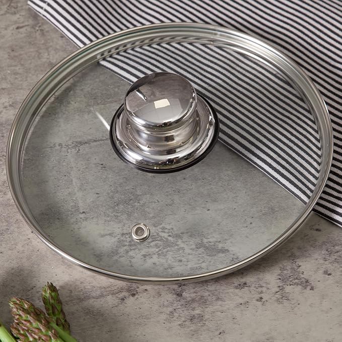 Grand Family 9Pcs Cookware set Stainless steel pots Nonstick aluminum frying pans PFOA-free Induction safe Oven-safe up to 356°F