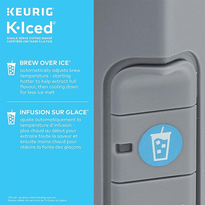 K-Iced Single Serve Coffee Maker - Grey